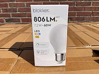 Led peer mat - 7,2w dimbaar e27 2700k (1860x) - afbeelding 1 van  8