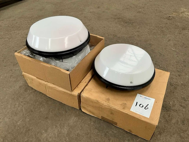 Led plafondlamp (5x) - afbeelding 1 van  4