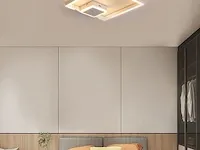 Led plafondlamp wit 40x40cm - afbeelding 4 van  5