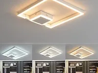 Led plafondlamp wit 40x40cm - afbeelding 3 van  5