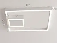 Led plafondlamp wit 40x40cm - afbeelding 5 van  5