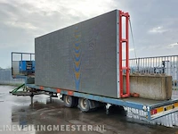 Led scherm / reclame wall op vrachtwagen trailer pacton - afbeelding 2 van  18