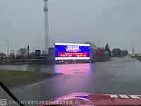 Led scherm / reclame wall op vrachtwagen trailer pacton - afbeelding 17 van  18