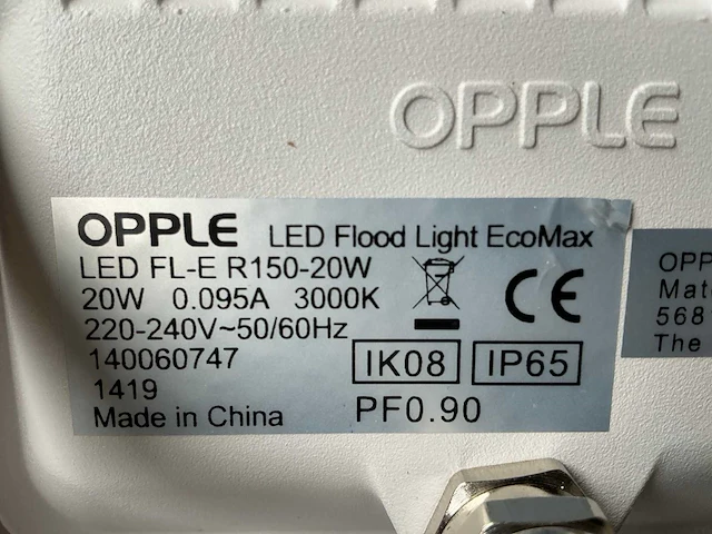 Led schijnwerper 20w (16x) - afbeelding 4 van  4