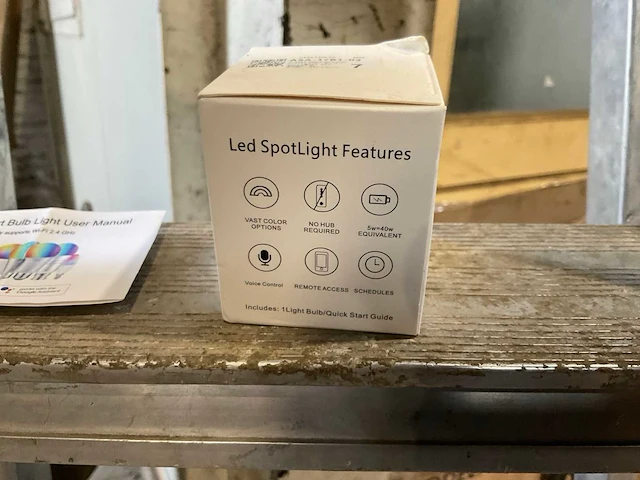 Led smart bulb spot (160x) - afbeelding 4 van  5