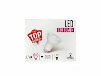 Led-spot gu10 2-pack - afbeelding 1 van  4