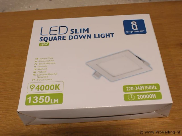 Led spot inbouw vierkant - afbeelding 4 van  4