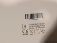 Led spot inbouw vierkant - afbeelding 2 van  4