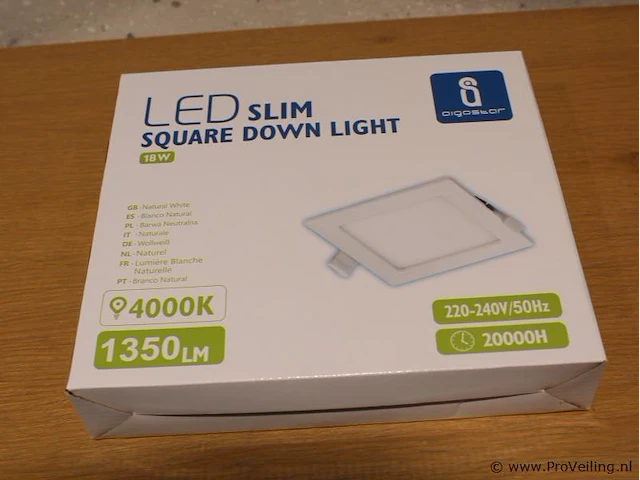 Led spot inbouw vierkant - afbeelding 4 van  4