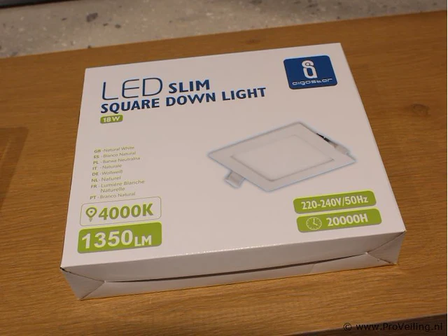 Led spot inbouw vierkant - afbeelding 4 van  4