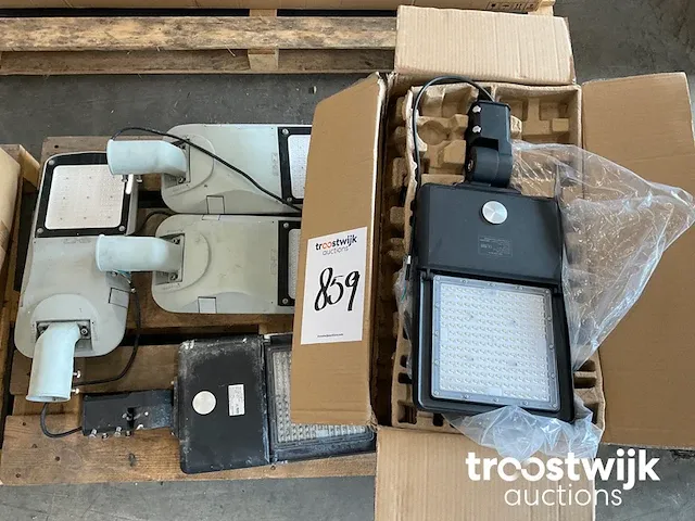 Led straatlantaarns met toebehoren - afbeelding 4 van  8