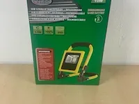 Led straler onklapbaar+oplaadbaar 10 watt - afbeelding 1 van  2