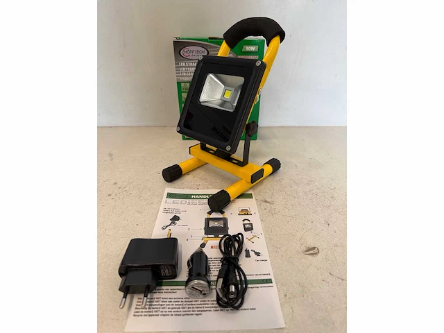 Led straler oplaadbaar met standaard - afbeelding 1 van  2