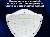 Led uv nageldroger - afbeelding 4 van  8