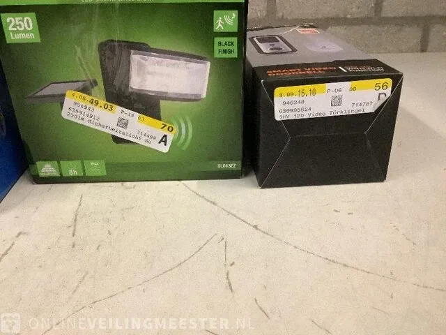 Led veiligheidslamp, stormlantaarn en deurbel wetelux/denver, 8673/98/shv-120, zwart/grijs - afbeelding 3 van  3