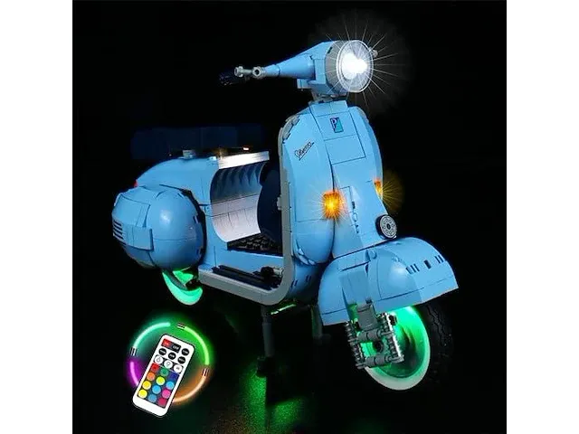 Led-verlichting voor lego 10298 vespa - afbeelding 1 van  3