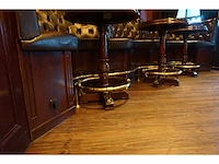 Lederen chesterfield horeca bank - afbeelding 6 van  8