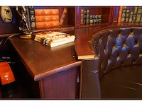 Lederen chesterfield horeca bank - afbeelding 8 van  8