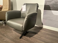 Lederen draaifauteuil - afbeelding 2 van  9