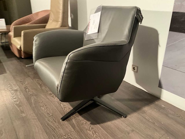 Lederen draaifauteuil - afbeelding 4 van  9