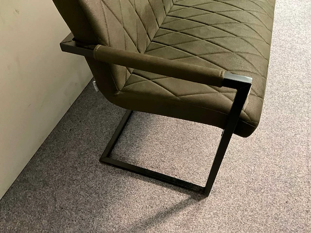 Lederen eettafel bank - afbeelding 3 van  5