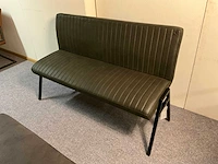 Lederen eettafel bank - afbeelding 1 van  6