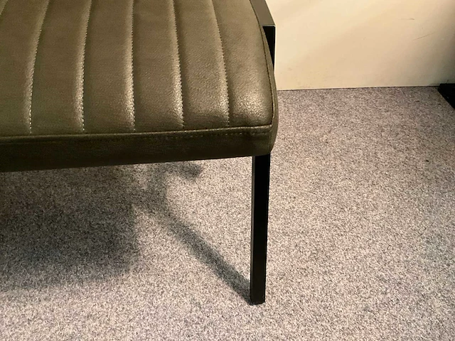 Lederen eettafel bank - afbeelding 5 van  6