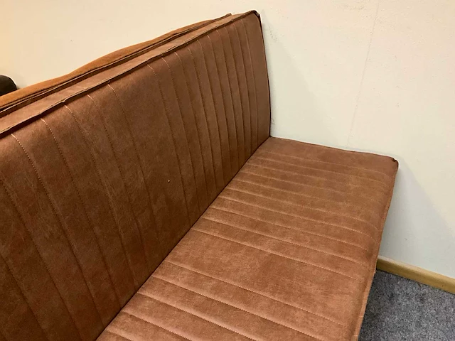 Lederen eettafel bank - afbeelding 2 van  5