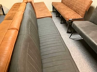 Lederen eettafel bank - afbeelding 4 van  5