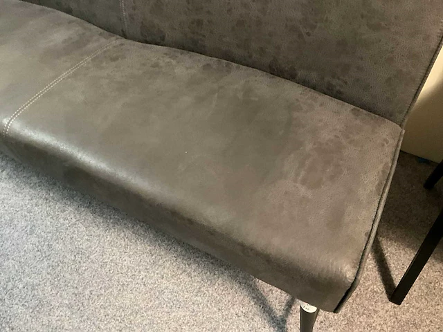 Lederen eettafel bank - afbeelding 2 van  5