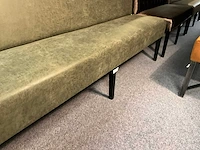 Lederen eettafel bank - afbeelding 5 van  5