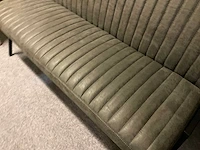 Lederen eettafel bank - afbeelding 2 van  4