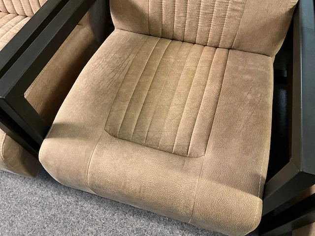 Lederen fauteuil (2x) - afbeelding 5 van  5