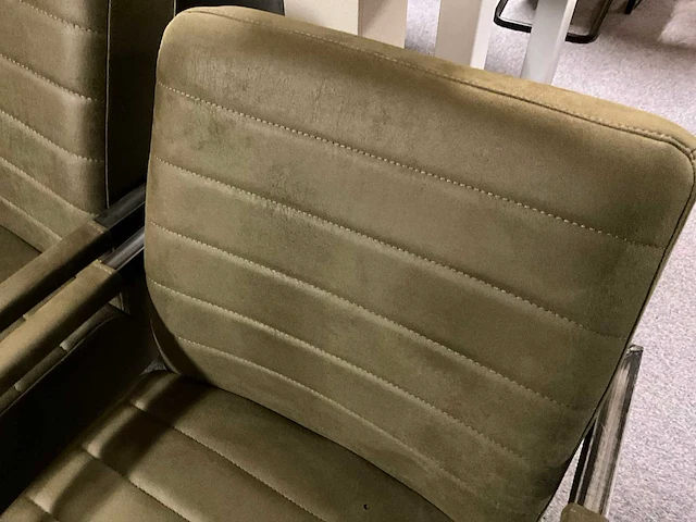 Lederen fauteuil (2x) - afbeelding 4 van  4