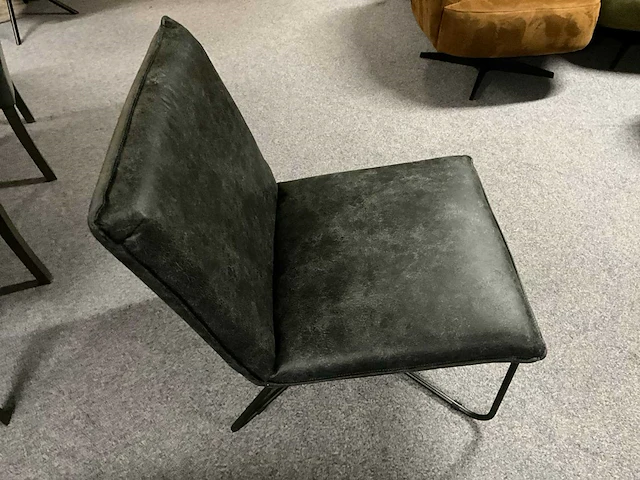 Lederen fauteuil (2x) - afbeelding 2 van  8