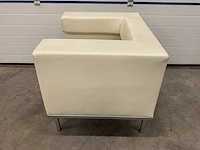 Lederen fauteuil (3x) - afbeelding 2 van  4