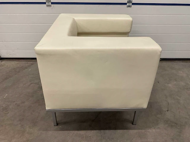 Lederen fauteuil (3x) - afbeelding 4 van  4