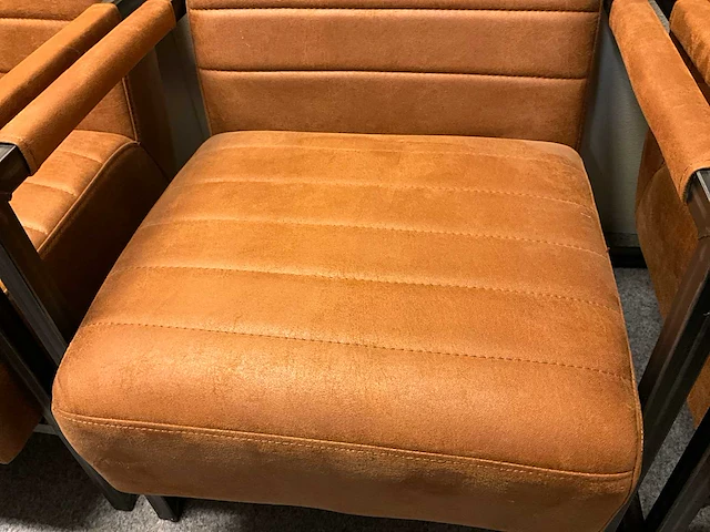 Lederen fauteuil - afbeelding 3 van  5