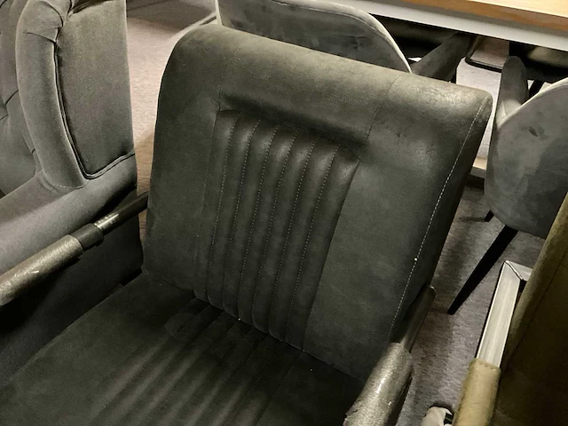 Lederen fauteuil - afbeelding 3 van  3