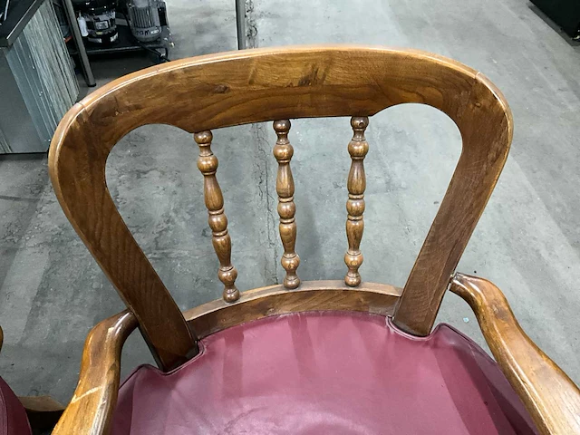 Lederen fauteuils (2x) - afbeelding 6 van  7