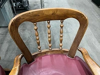 Lederen fauteuils (2x) - afbeelding 6 van  7