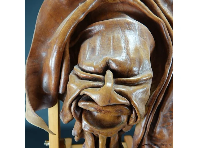 Lederen masker - afbeelding 3 van  5