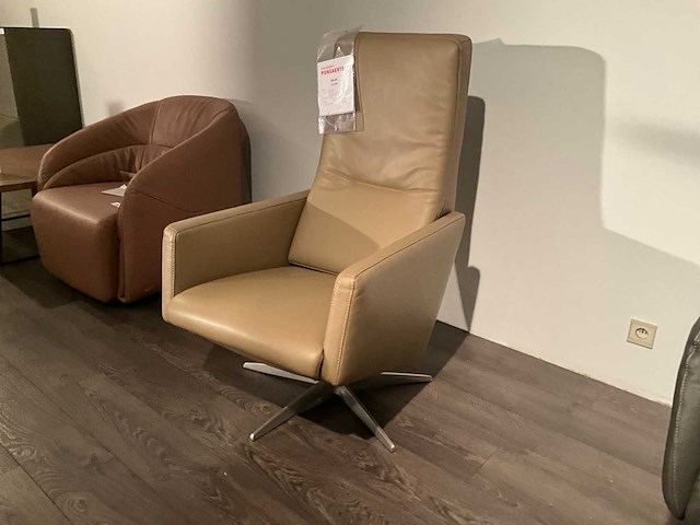 Lederen relaxfauteuil - afbeelding 1 van  10
