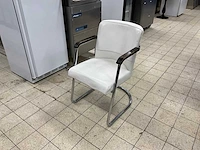 Lederen restaurantstoel (30x) - afbeelding 1 van  8