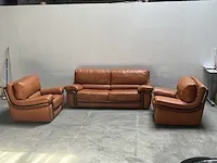 Lederlux bankstel