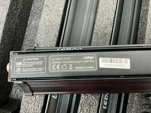 Ledgo led-verlichtingsset met statieven in draagtas - afbeelding 4 van  8