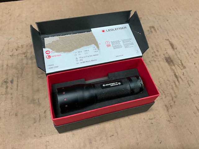 Ledlenser p7 zaklamp - afbeelding 2 van  5