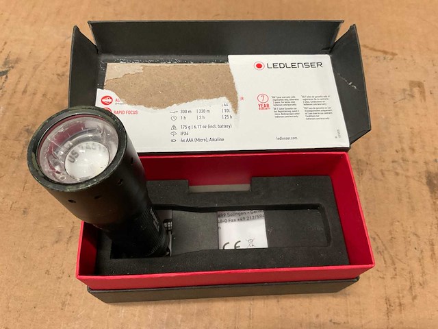 Ledlenser p7 zaklamp - afbeelding 3 van  5