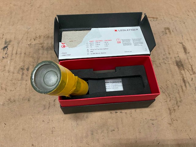 Ledlenser p7 zaklamp - afbeelding 3 van  4