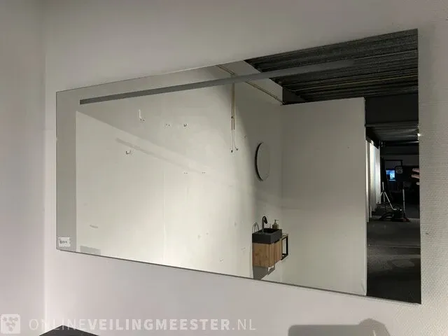 Ledspiegel, zilver - afbeelding 1 van  3